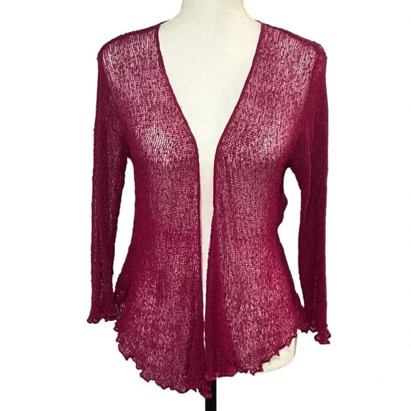 Kimberly’s Travels One Size stretch knit versatile cardigan - Picture 1 of 8